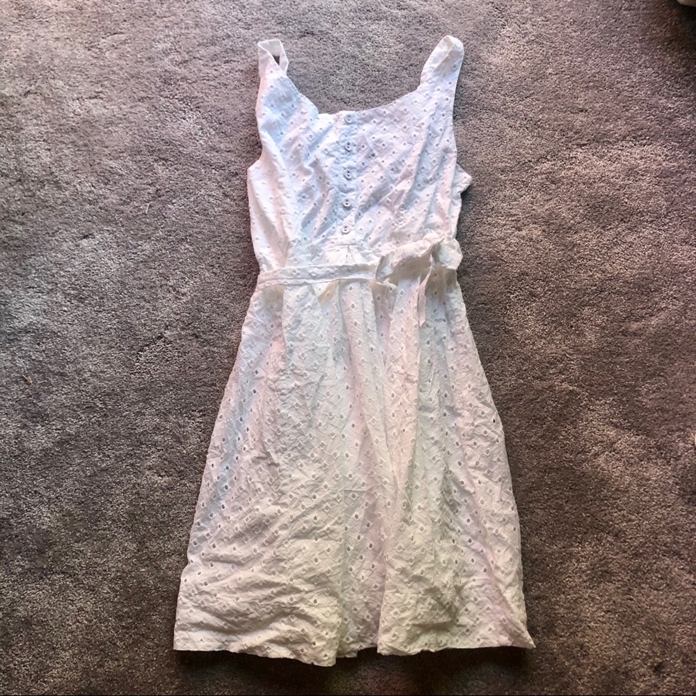 American Rag Cie White Dress with Buttons